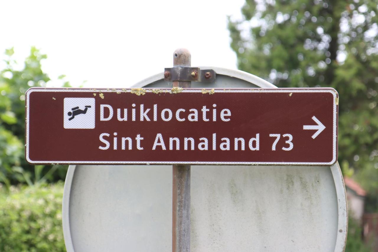 Strandhut 64 Sint Annaland Eksteriør billede